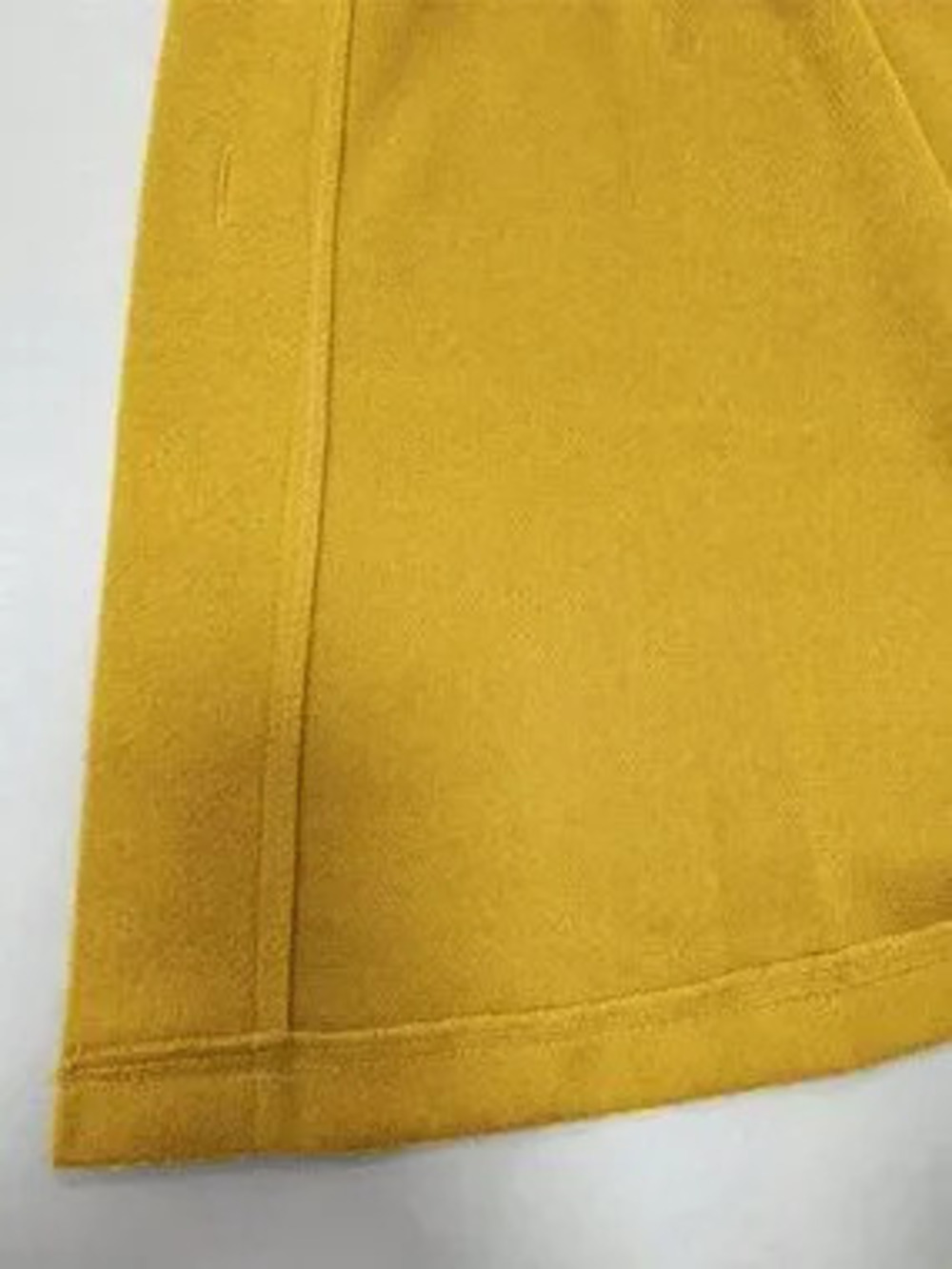 Yellow Casual Women's Plain Color Block Front Button Long Sleeve Jacket